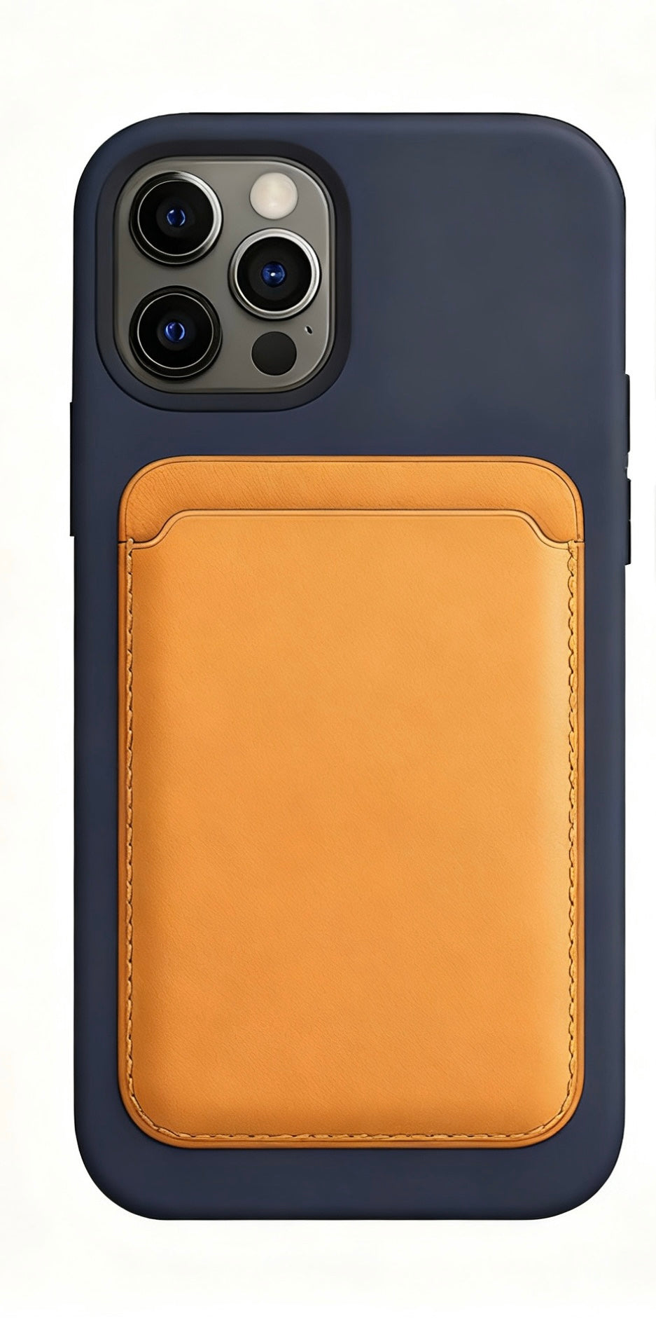 For Magsafe Magnetic Luxury Leather Card Holder Wallet Case For 14 Pro Max 13 12 Phone Bag Adsorption Accessories Cover