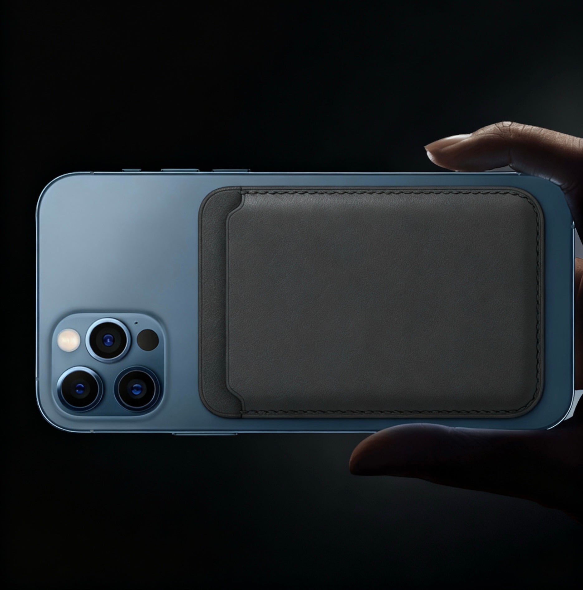 For Magsafe Magnetic Luxury Leather Card Holder Wallet Case For 14 Pro Max 13 12 Phone Bag Adsorption Accessories Cover