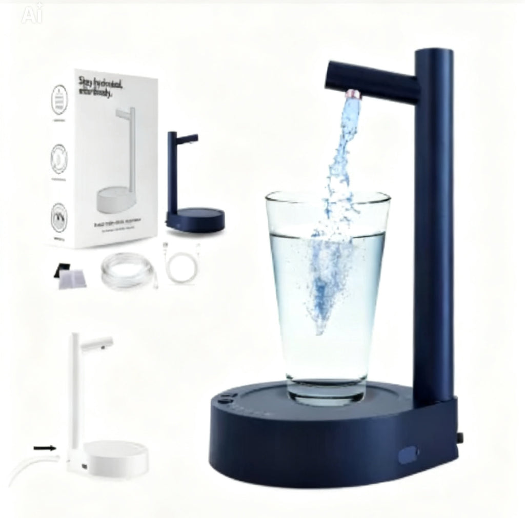 Desk Dispenser Electric Water Gallon Automatic Water Bottle Dispenser Rechargeable Water Dispenser