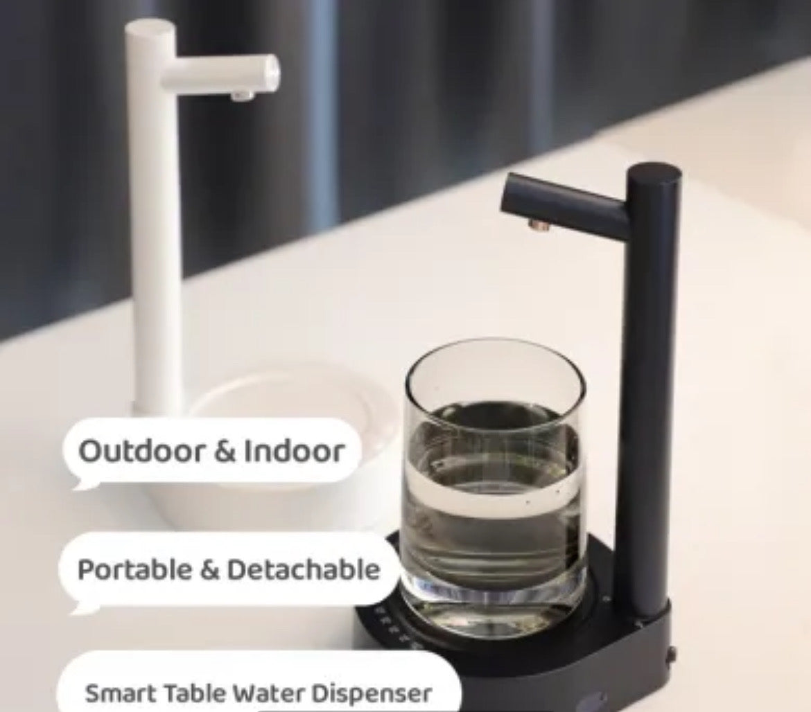 Desk Dispenser Electric Water Gallon Automatic Water Bottle Dispenser Rechargeable Water Dispenser